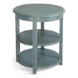 Sunny Designs Marina Green Sea Grass Solid Wood and Veneers Side Table