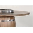 Sunny Designs Doe Valley Round Barrel Pub Table