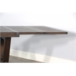 Sunny Designs Homestead Extension Table with Folding Leaves