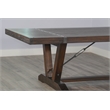 Sunny Designs Homestead Extension Table with Folding Leaves