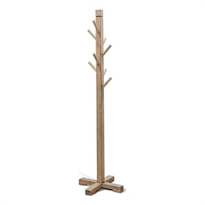 Sunny Designs Traditional Solid Wood Hat Rack with 8-Prong Hooks