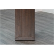 Sunny Designs Tobacco Leaf Wood Dining Bench with Turnbuckles