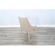 Sunny Designs Olivia Highback Cushioned Grey Dining Chair (Set of 2)