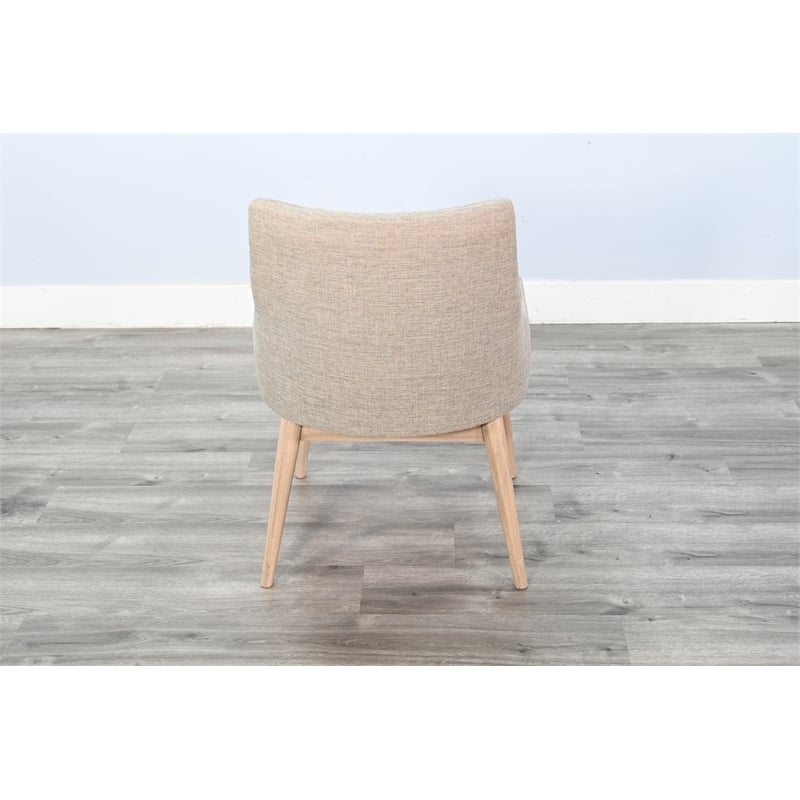 Sunny Designs Olivia Lowback Cushioned Grey Dining Chair (Set of 2)