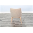 Sunny Designs Olivia Lowback Cushioned Grey Dining Chair (Set of 2)