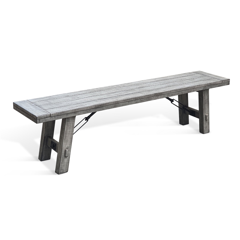 Sunny Designs Alpine Dining Bench with Turnbuckle