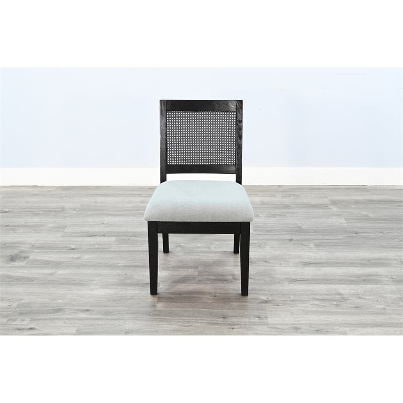 Sunny Designs Cane Back Cushion Seat Chair (Set of 2)