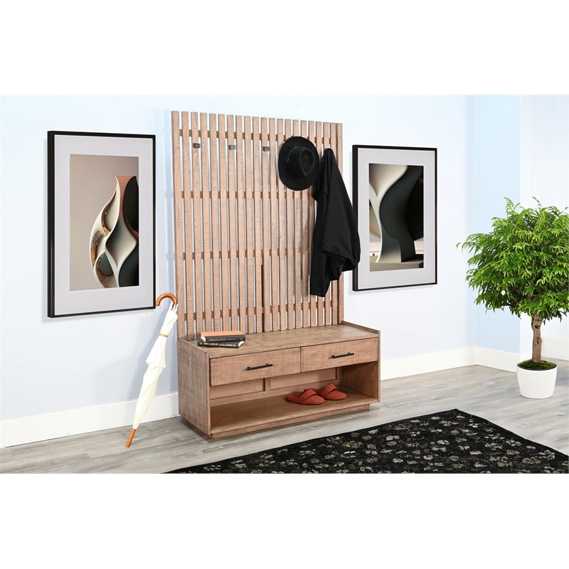 Sunny Designs Eliza Hall Tree with Bench