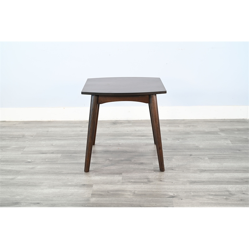 Sunny Designs Mid-Century Coffee Brown End Table