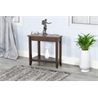 Sunny Designs Coffee Brown Wood Chair Side Table