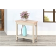 Sunny Designs Chair Side Table with Power Strip
