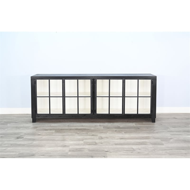 Sunny Designs Ryan Industrial Long Accent Cabinet