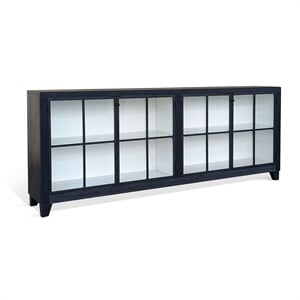 Sunny Designs Ryan Industrial Long Accent Cabinet