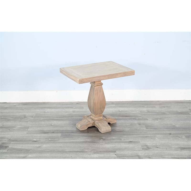 Sunny Designs Wheat Square Wood End Table