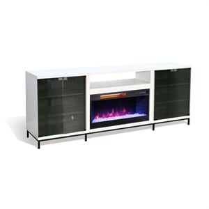 Sunny Designs 70&quot Media Console with Electric Fireplace