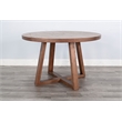 Sunny Designs Mia Round Wood Dining Table