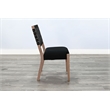 Sunny Designs Modern Woven Back Dining Chair (Set of 2)