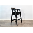 Sunny Designs Wren Black Bar Stool (Set of 2)