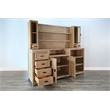 Sunny Designs Wheat Home Bar with Hutch