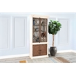 Sunny Designs Two-Tone Display Cabinet with Glass Doors