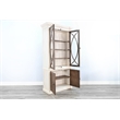 Sunny Designs Two-Tone Display Cabinet with Glass Doors