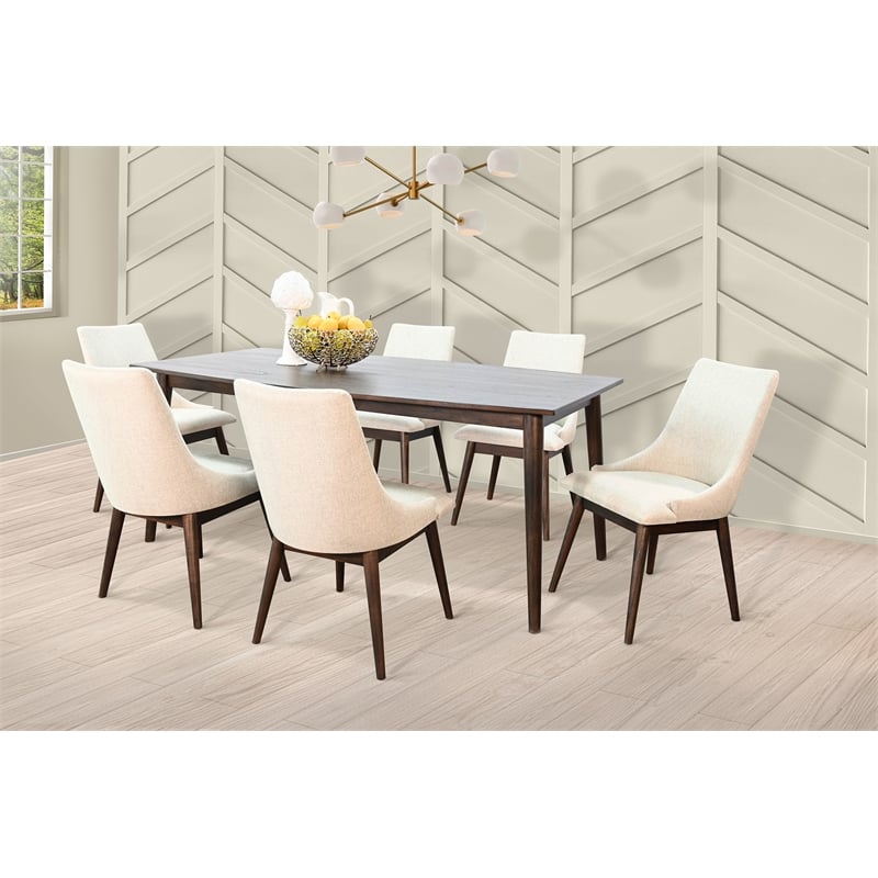 Sunny Designs Mid-century Wood Dining Set