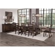 Sunny Designs Yellowstone Folding Leaf Extension Dining Set