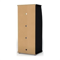 South Shore City Life Tower Black Audio Rack 066311041620  