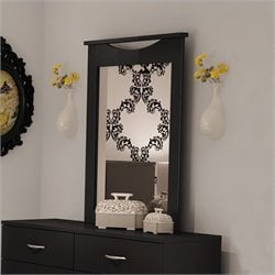 South Shore Maddox 6 Drawer Double Dresser in Pure Black (213558)