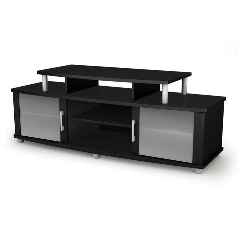 South Shore City Life 59 Pure Black TV Stand 066311048179  