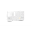 AFG Daphne 2 in 1 Convertible Crib and Changer White