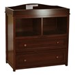 AFG Baby Furniture Leila 2-Drawer Changing Table Espresso