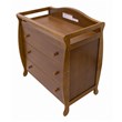 AFG Baby Furniture Grace 3-Drawer Changing Table Espresso