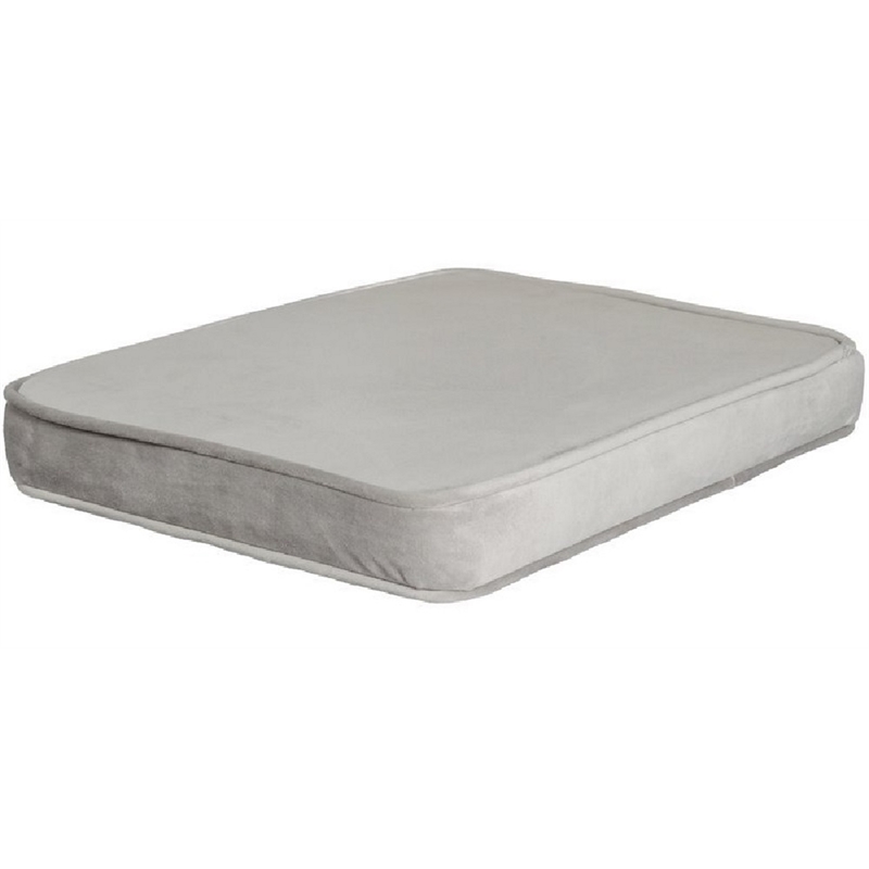 AFG Baby Furniture Sleigh Glider Ottoman Cushion Gray