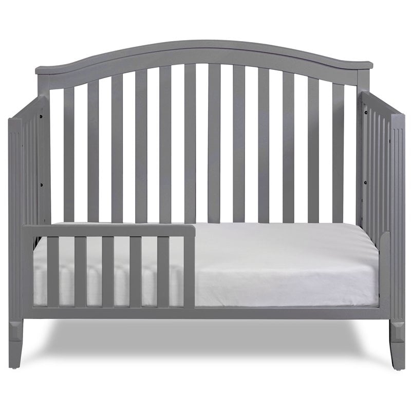 AFG Baby Furniture Kali II 4-in-1 Convertible Crib Gray