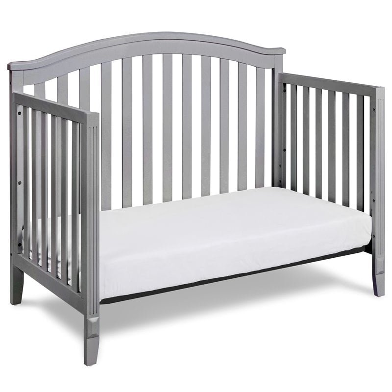 AFG Baby Furniture Kali II 4-in-1 Convertible Crib Gray