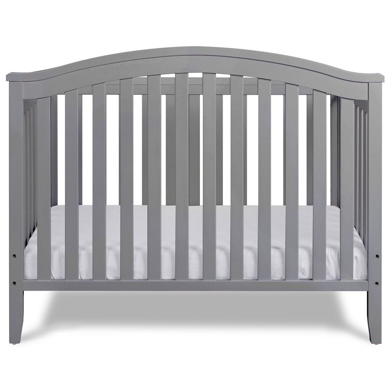AFG Baby Furniture Kali II 4-in-1 Convertible Crib Gray