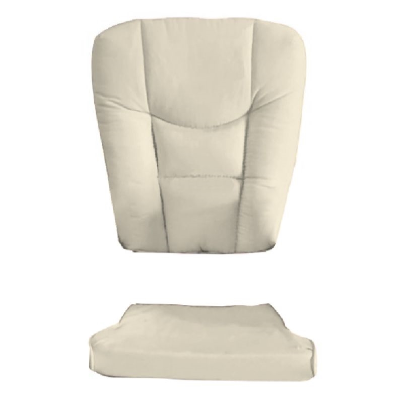 AFG Baby Furniture Sleigh Glider Back & Seat Cushions Beige