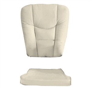 AFG Baby Furniture Sleigh Glider Back & Seat Cushions Beige