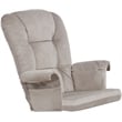 AFG Baby Furniture Alice Glider Chair Replacement Cushions Set Gray