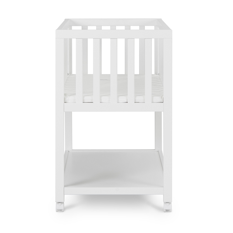 AFG Baby Furniture Mila Modern Solid Wood Portable Bassinet in White