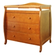 AFG Baby Furniture Grace 3-Drawer Changing Table Pecan