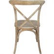 Catania Modern / Contemporary X-Back Chair In Natural White Grain