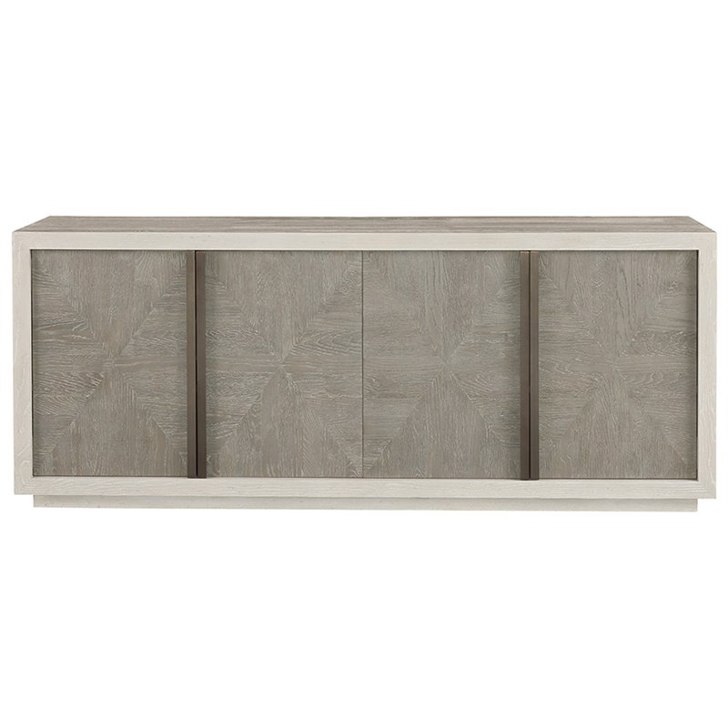 Universal Oak Quartz Flint Buffet Rectangular 32