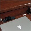 Catania Modern / Contemporary Computer Credenza in Classic Cherry
