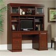Catania Modern / Contemporary Computer Credenza in Classic Cherry