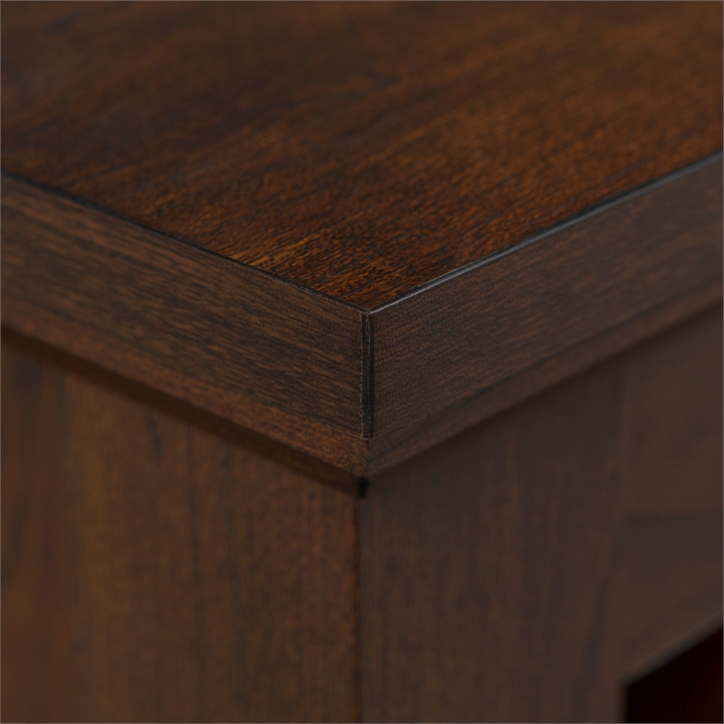 Catania Modern / Contemporary 44 Inch Wood TV Console in Traditional Brown