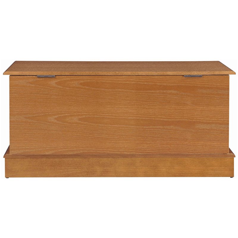 Catania Rectangular Traditional Wood Cedar Chest in Natural Honey