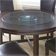 Bowery Hill Glass Clear Lazy Susan Round 40