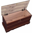 Bowery Hill Wood Veneer Warm Brown Cedar Chest Rectangular 40